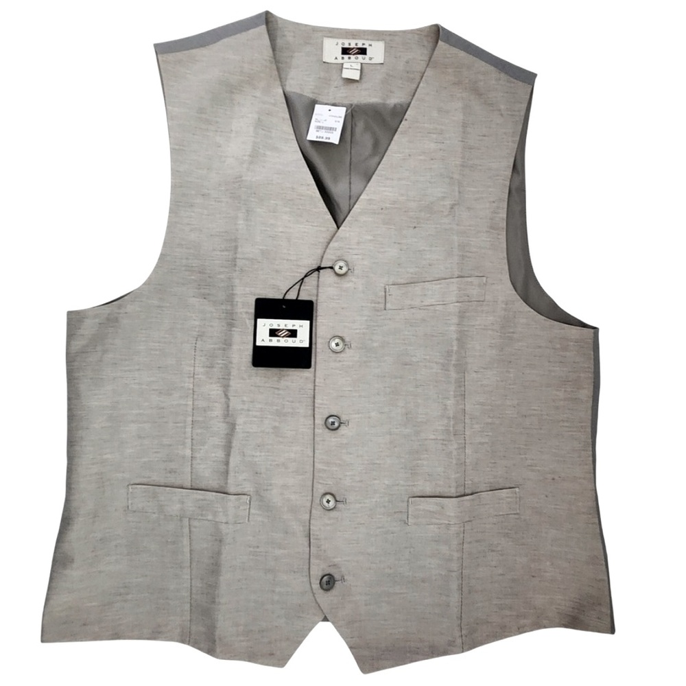 Joseph Abboud Light Gray Vest